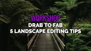 5 Landscape Tips in ACDSee Ultimate 2023  Workshop [upl. by Leanahtan480]