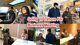 Going to Lahore for Business Meeting familyvlog [upl. by Enialahs]