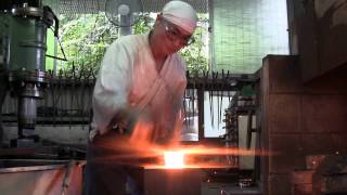 日本刀鍛錬 katana making [upl. by Naahs]