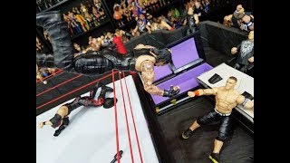 WHF EXTREME FIGHTS ACTION FIGURE CASKET MATCH  UNDERTAKER VS JOHN CENA [upl. by Talie491]