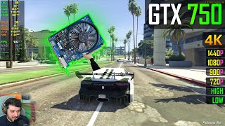 The GTX 750 1GB in GTA 5 [upl. by Bradford]