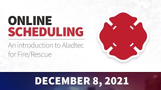 Aladtec Online Scheduling amp Workforce Management for Fire Rescue  Dec 2021 [upl. by Lotson]