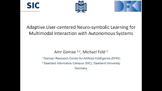 Adaptive Usercentered Neurosymbolic Learning for Multimodal Interaction at AIampHCI  ICML2023 [upl. by Kcirred819]