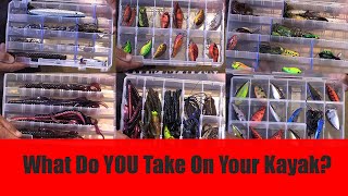 Ultimate Lure Setup for Kayak Bass Fishing [upl. by Mozza]