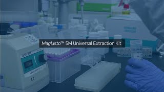 MagListo™ 5M Universal RNA Extraction Kit manual type method [upl. by Enyalb]