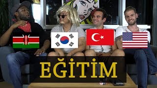 4 FARKLI ÜLKEDEKİ EĞİTİM SİSTEMLERİ  3 Yabancı 1 Türk [upl. by Neelrihs]