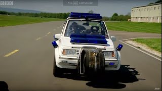 Police Car Challenge Part 1  Top Gear [upl. by Steck]