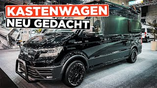 Genialer Wohnmobil Grundriss 2023 MegaMobil Mega Lounge 600 Kastenwagen  Caravan Salon [upl. by Nitsrik725]