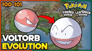 Pokemon Fire Red amp Leaf Green  How To Evolve Voltorb into Electrode  Kanto Pokedex [upl. by Nils]