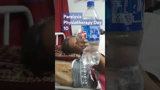 Paralysis Physiotherapy Day 10 [upl. by Aronoh471]