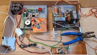 My DIY welding inverter made of scrap [upl. by Enamrej]