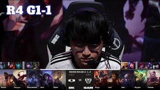 DK vs GAM  Game 1  Day 7 LoL Worlds 2023 Swiss Stage  Dplus Kia vs GAM Esports G1 full [upl. by Anival217]