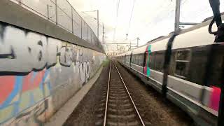 Cab Ride RER D VilliersleBel  Gonesse  Arnouville à Juvisy  Garage [upl. by Lidaa]