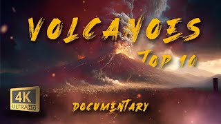 Epic 4K Documentary Top 10 Volcanoes Revealed  Stunning Views🌋 Discover Natures Fiery Wonders [upl. by Akir]