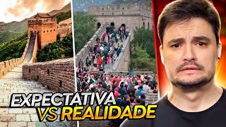 EXPECTATIVA vs REALIDADE  VIAGENS [upl. by Moclam]