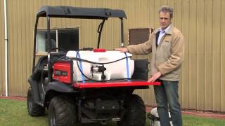 Croplands  CropPak 12 volt sprayer  Demonstration [upl. by Zurheide]