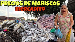 PRECIOS de MARISCOS en El Salvador Mercadito de pescados 🦐🦞🐠 frescos [upl. by Naed]