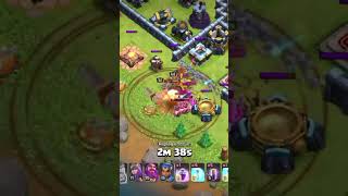 Golem King vs Super Squad King  Clash of Clans shorts viral trending [upl. by Arianna827]