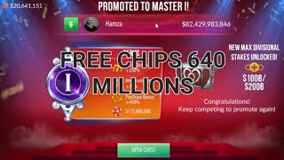 ZYNGA POKER  FREE CHIPS 640 MILLION [upl. by Aivan563]