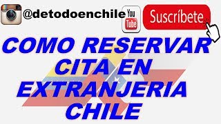 Como reservar hora o cita en el Departamento de Extranjería y Migración Chile [upl. by Mandell488]