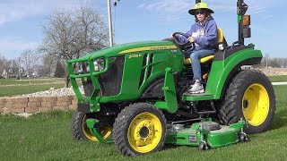 Deere 2038R  Finally A Larger Tractor [upl. by Nojed]