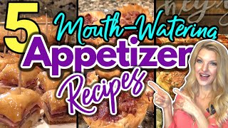 5 Unbelievable APPETIZER RECIPES You Will Make Again amp Again  SUPERBOWL APPETIZERS You MUST TRY [upl. by Eissed430]