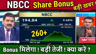 NBCC share news today Anil SinghviBonus IssueBuy or Not  nbcc share analysis price target 2025 [upl. by Bringhurst764]