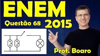 ENEM 2015  QUESTÃO 68  PROVA AZUL  FISICA Prof Marcelo Boaro [upl. by Orelie]