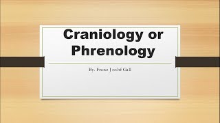 Craniology or Phrenology hindiurdu Spot Psychology [upl. by Dibbell774]