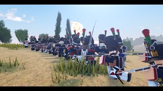 Roblox Napoleonic Wars  Deathstack Battle [upl. by Kattie]