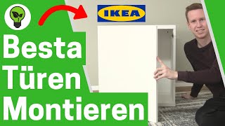 IKEA Besta Türen Montieren amp Einstellen ✅ TOP ANLEITUNG Wie Druckscharnier amp Türöffner Justieren [upl. by Gollin]