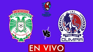 MARATHON VS OLIMPIA EN VIVO  LIGA NACIONAL HONDURAS CLAUSURA 2024  HORARIO Y DONDE VER [upl. by Joon468]