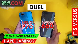 ADU KUAT Zenfone Max Pro M2 VS Realme U1  Mediatek Helio P70 Vs Snapdragon 660 AIE [upl. by Henrion]