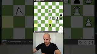 AMAZING STALEMATE FROM OPPONENT chess bulletchess [upl. by Nagn]