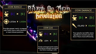 FASTEST WAY TO UPGRADE YOUR ODM GEAR IN AOT REVOLUTION [upl. by Kornher]