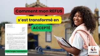 Recours gracieux faisça pour décrocher ton acceptation  Campus France 🇫🇷 [upl. by Attecnoc689]