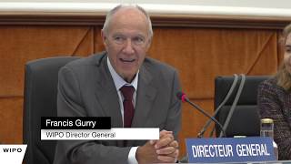 WIPO Director General Francis Gurry Opens Meeting on IP and AI [upl. by Guenevere]