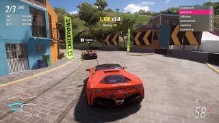 Forza Horizon 5  Ferrari SF90 In S1Class Online StreetRoad Racing [upl. by Lierbag152]