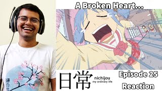 Nichijou Episode 25 Reaction  Review [upl. by Coryden557]