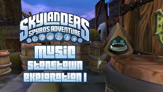 Stonetown  Exploration 1  Skylanders Spyros Adventure Music [upl. by Victor311]