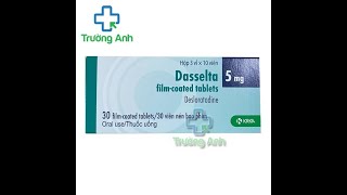 Dasselta 5mg Krka  Thuốc điều tị viêm mũi dị ứng hiệu quả [upl. by Martinez743]