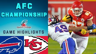 Bills vs Chiefs AFC Championship Game Highlights  NFL 2020 Playoffs [upl. by Nagiem500]