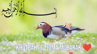 Wala jalada balada walada khutba e juma beautiful voice heart touching Quran recitation [upl. by Rimas522]