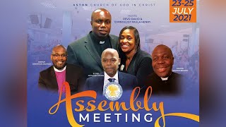 COGIC Aston Assembly Meeting Saturday 24th July [upl. by Esoranna973]