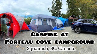 Camping at Porteau cove campground Porteau cove campground campground camping [upl. by Gruber772]