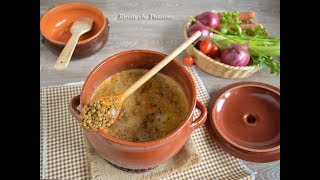 Zuppa di lenticchie nel coccio  Ricette che Passione [upl. by Sarena]