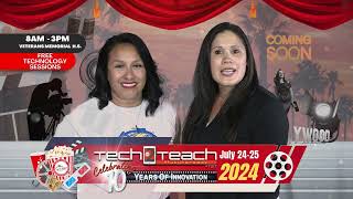 Tech2Teach 2024 Presenters Aide Perez  Laura Mata [upl. by Yerggoeg]