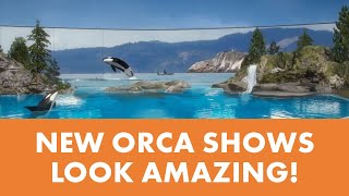 A look Inside SeaWorlds Revamped Orca Shows [upl. by Rairb]