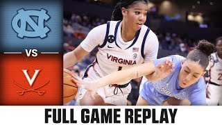 North Carolina vs Virginia Full Game Replay  202223 ACC Women’s Basketball [upl. by Mady]