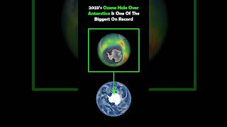 2023’s Ozone Hole Over Antarctica Is One Of The Biggest On Record ozonehole [upl. by Leinaj]